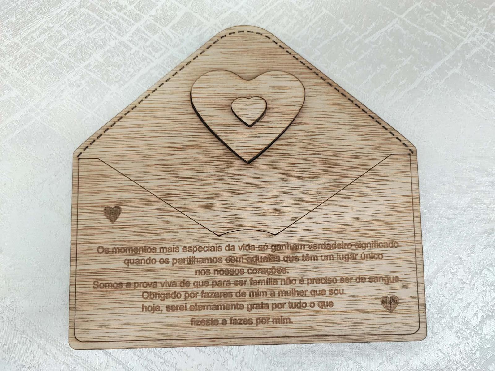 Peça personalizada para padrinhos de casamento