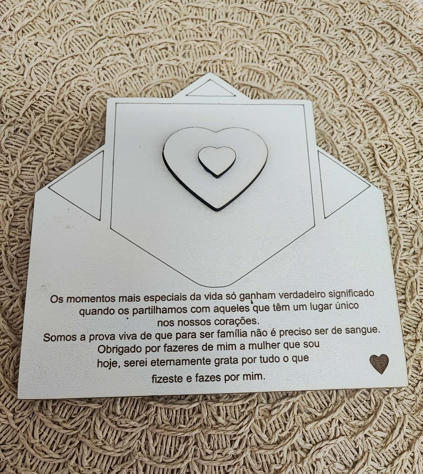 Peça personalizada para padrinhos de casamento