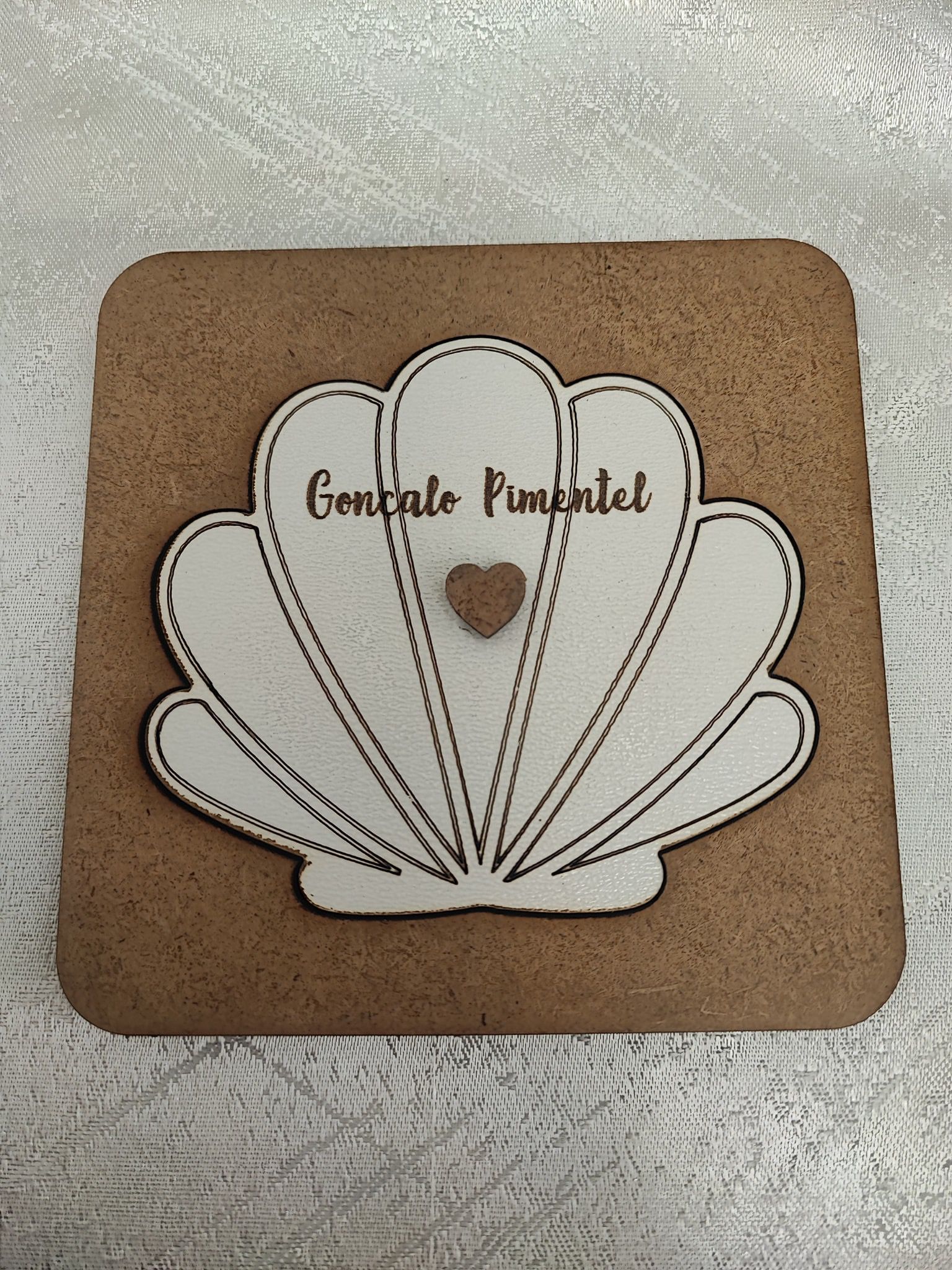 Convite de batizado personalizado