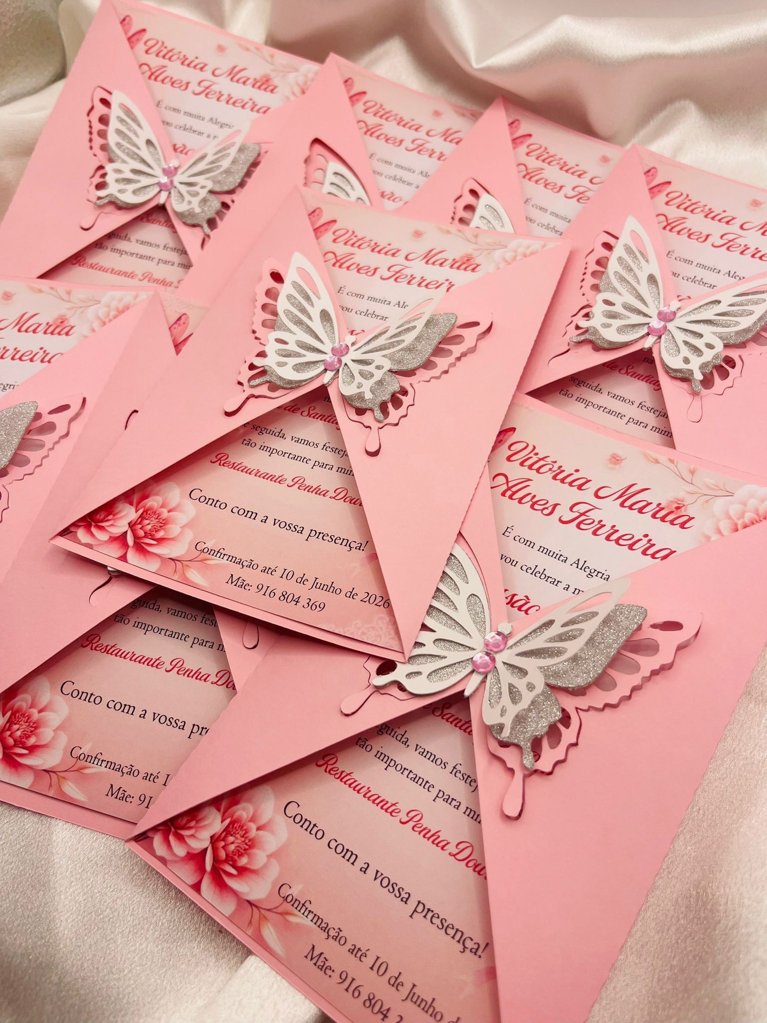 Convite de batizado personalizado