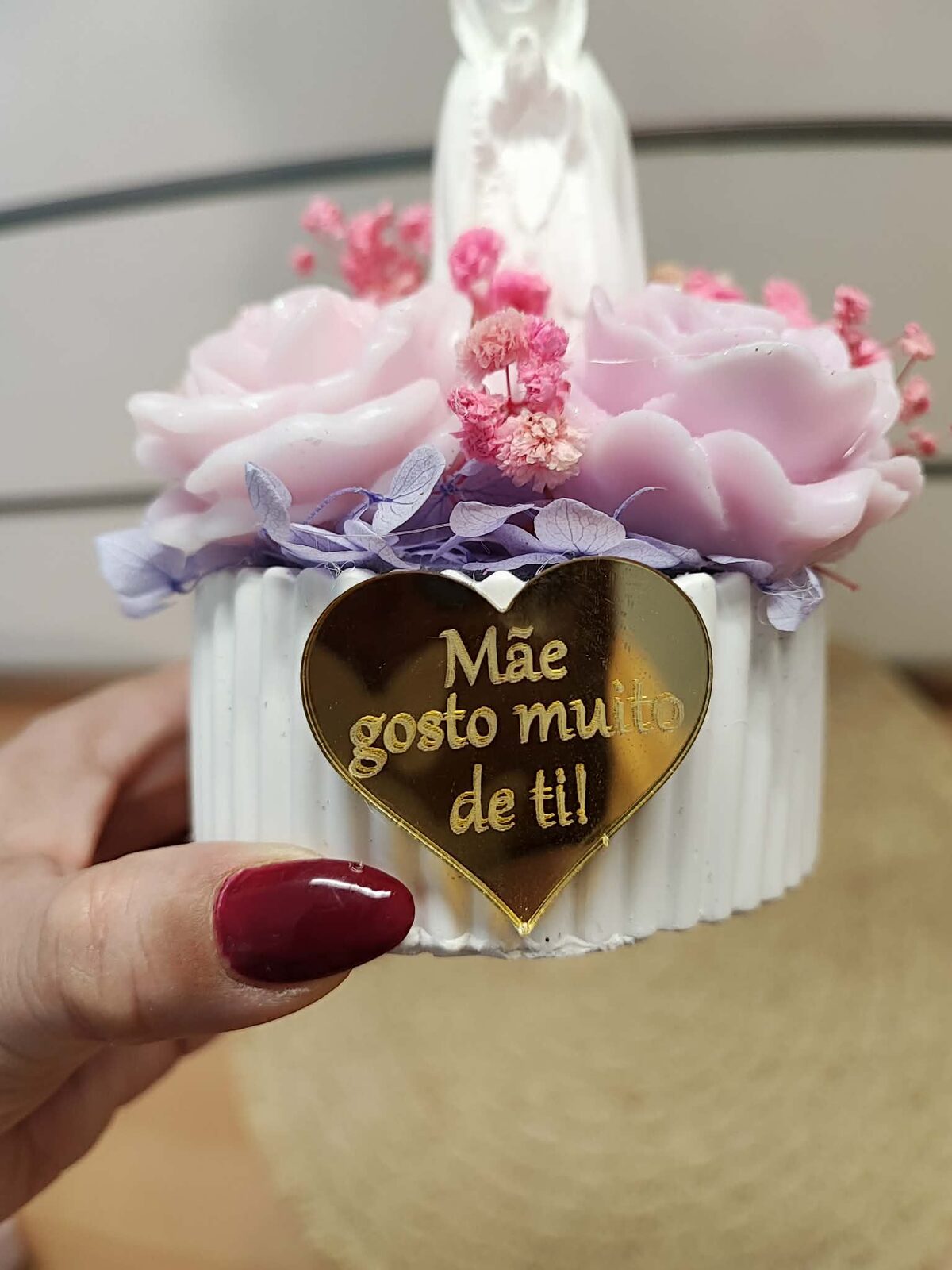 Peça personalizada para o Dia da Mãe