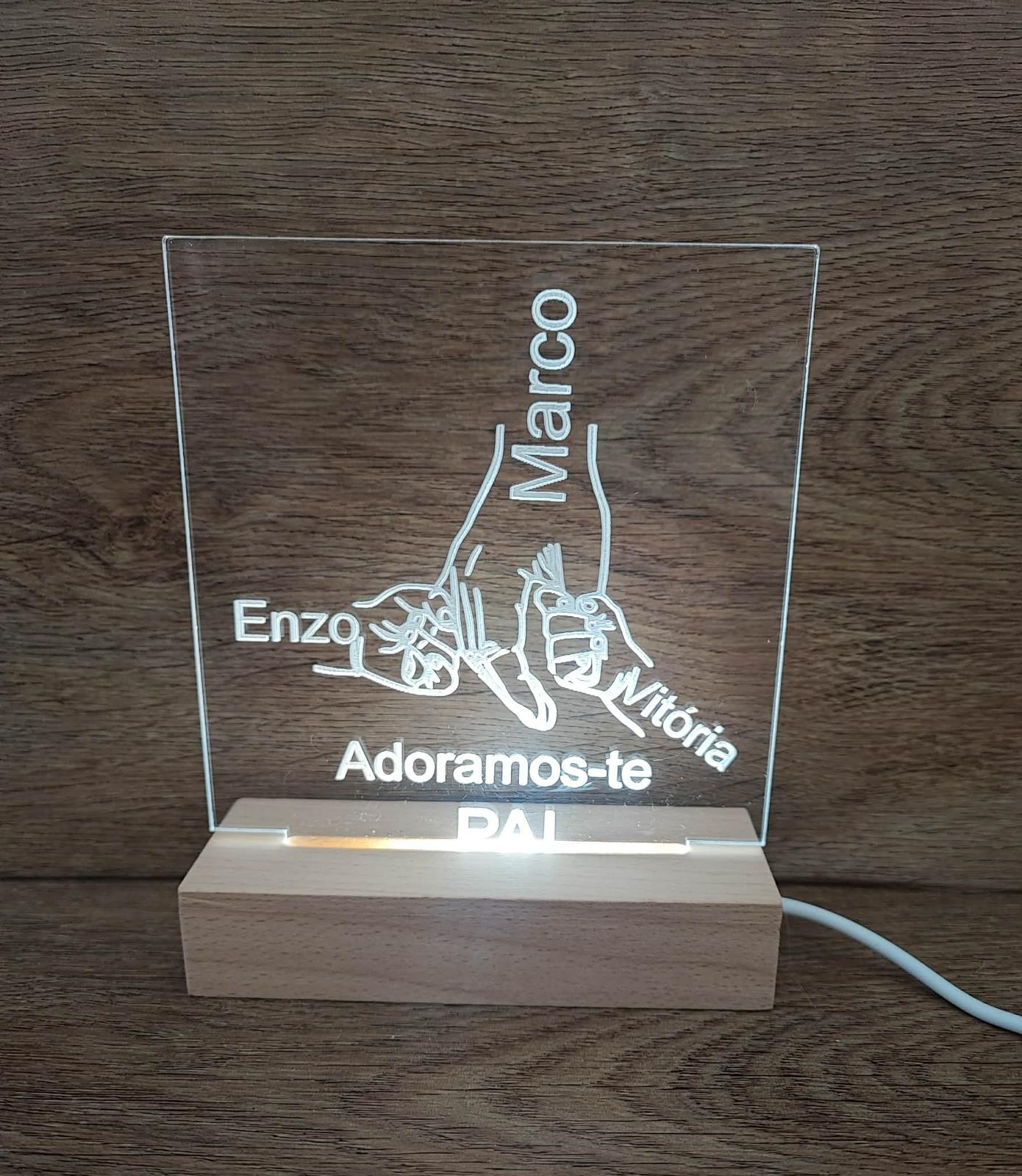 Peça personalizada para o Dia do Pai