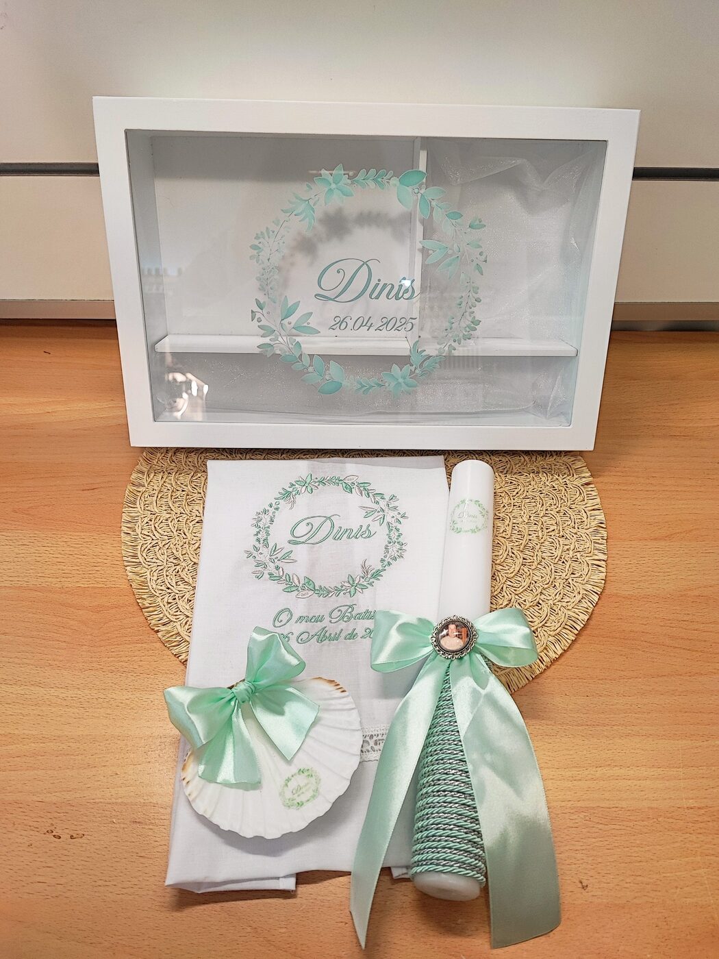 Joalharia personalizada de batizado — Dinis