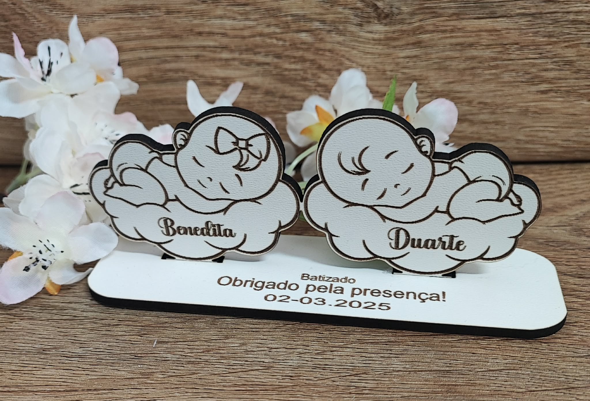 Lembrança de batizado personalizada