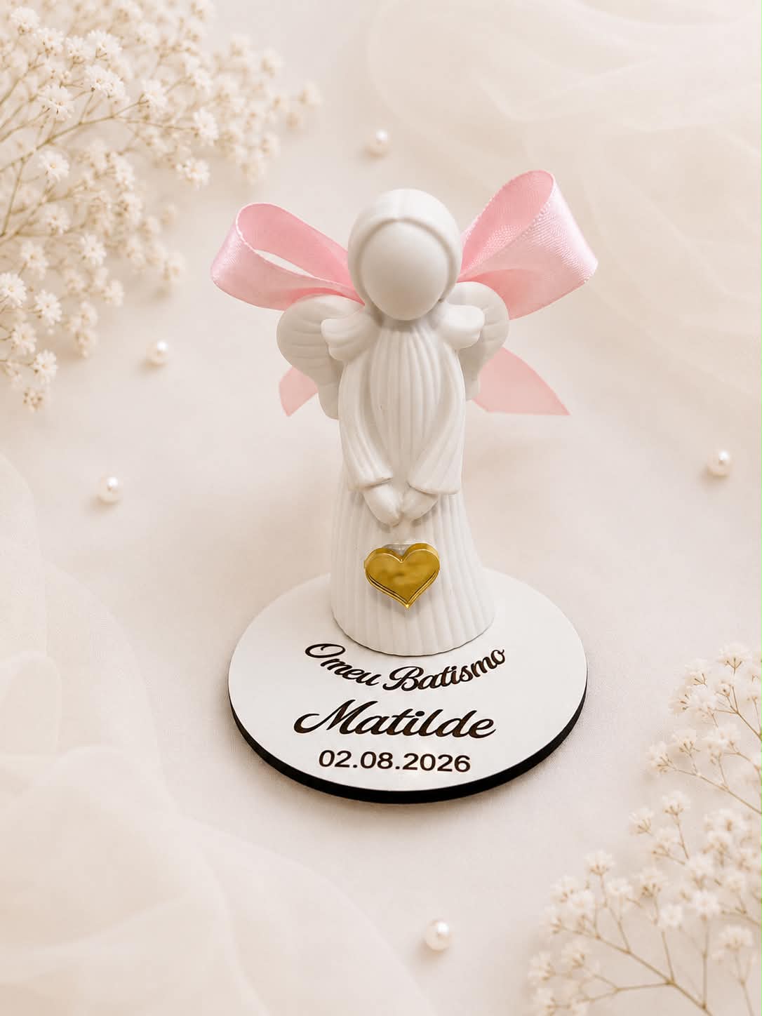 Lembrança de batizado personalizada