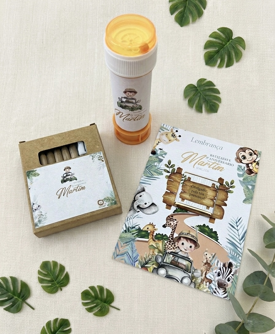 Lembrança de batizado personalizada