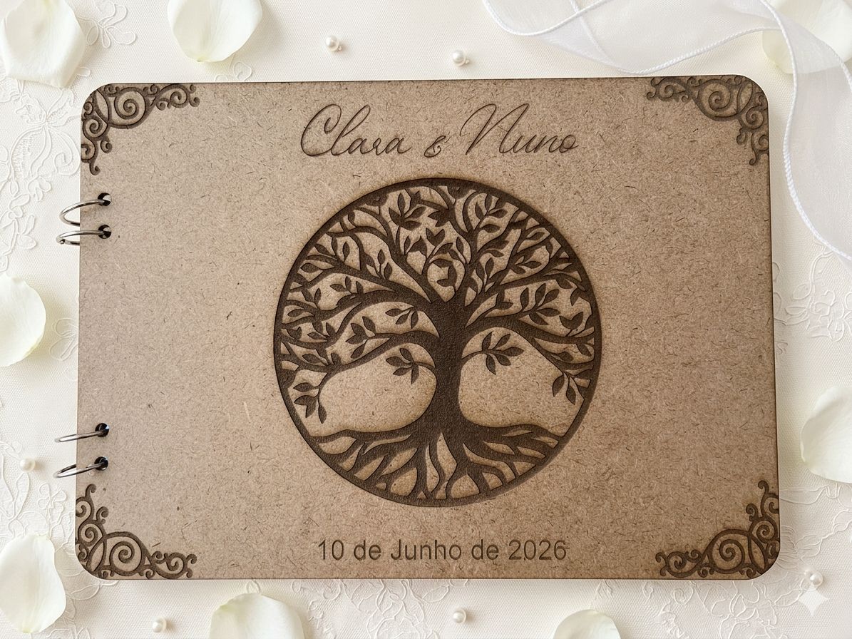 Livro de honra de casamento