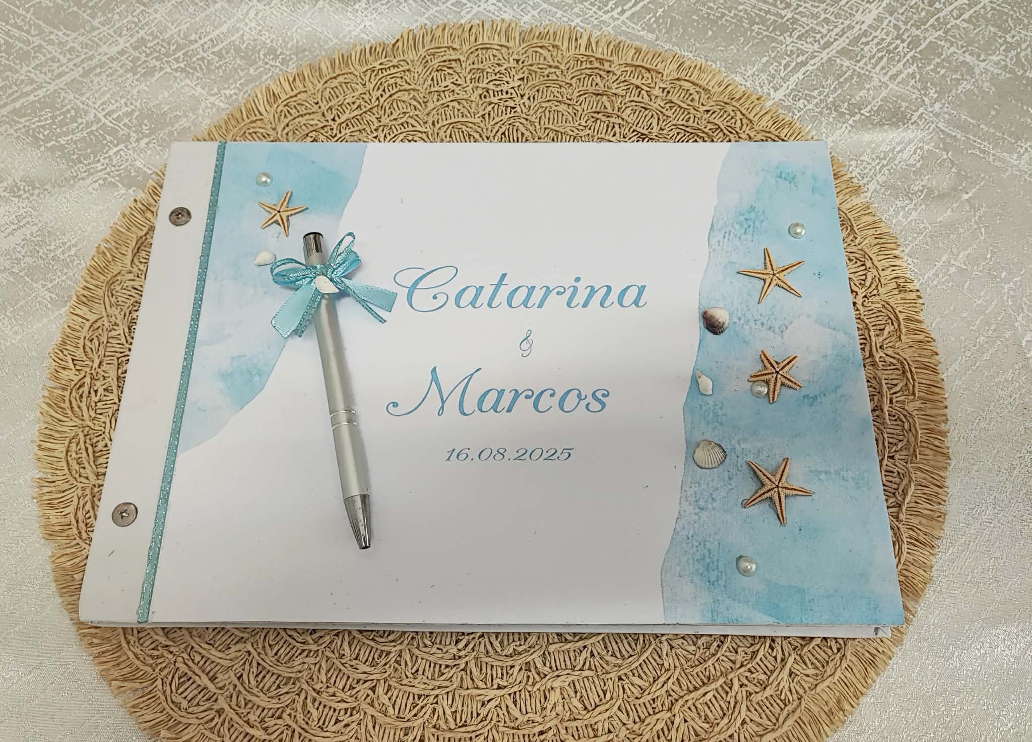 Livro de honra de casamento