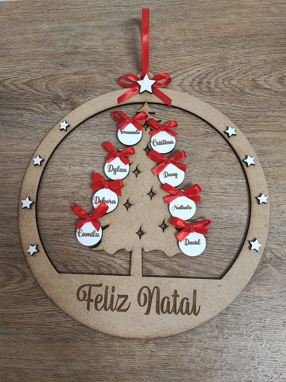 Decoração de Natal personalizada